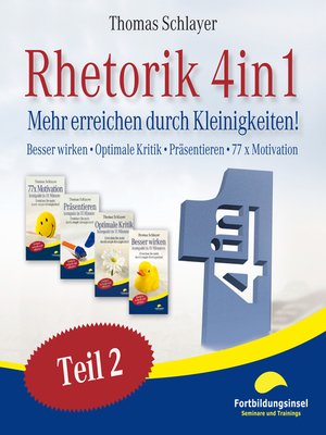 cover image of Rhetorik 4in1 Teil 2